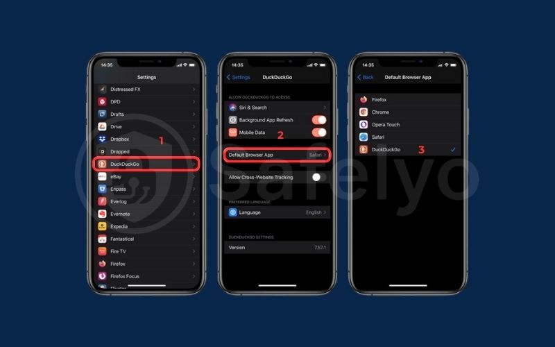Set your default browser in system settings on iPhone and iPad Set your default browser in system settings on iPhone and iPad