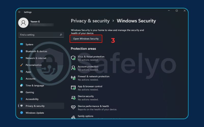 Simplest way to run a full scan on Windows Security (2)