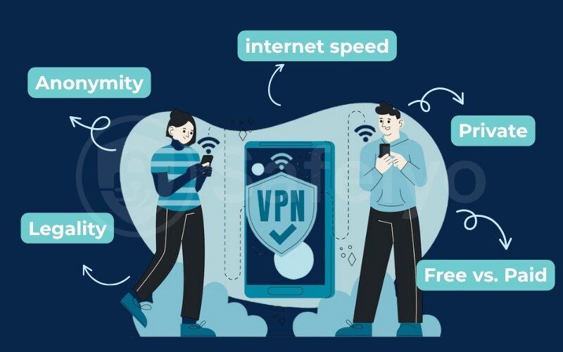 Some of the most common considerations for VPN beginners