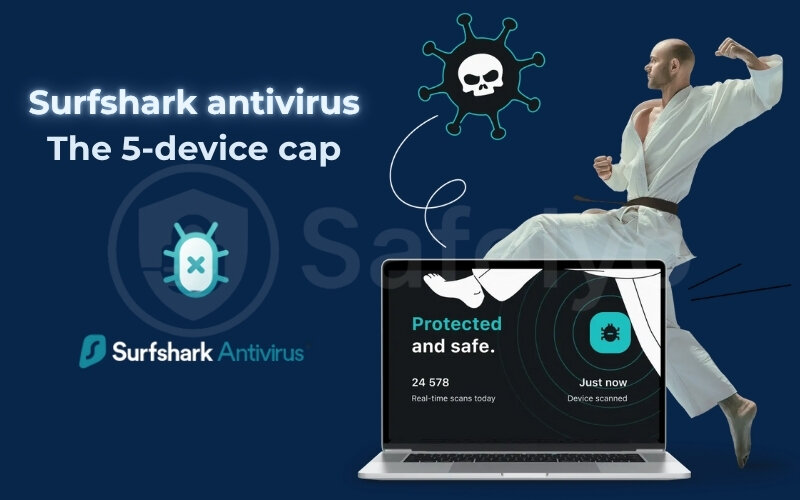 Surfshark Antivirus: The 5-device cap