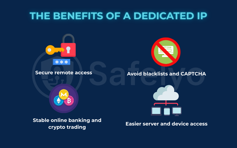 The benefits of a dedicated IP