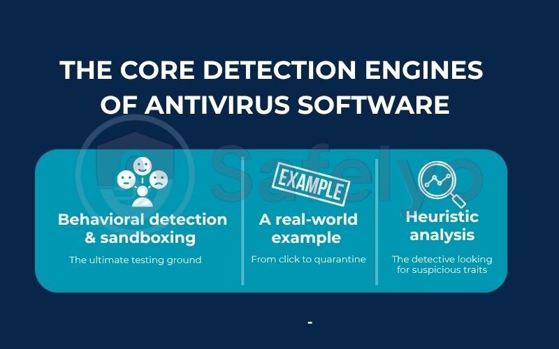 The core detection engines of antivirus software