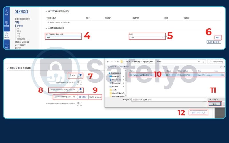 Use free OpenVPN config files (2)