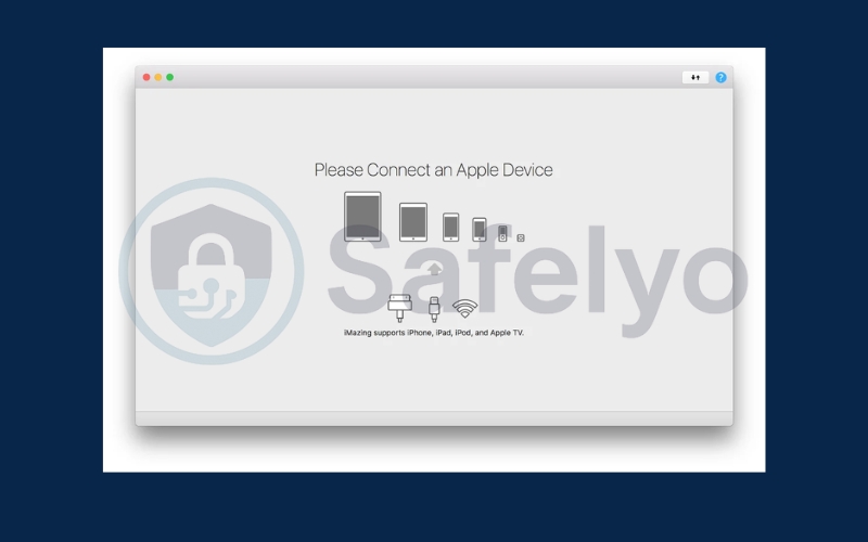 Use iMazing backup software 1