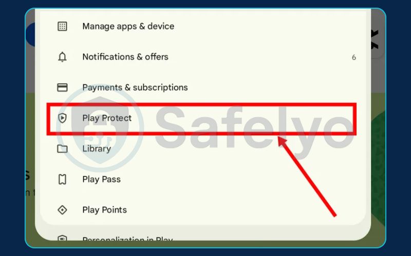Use the built-in Google Play Protect scanner (2)