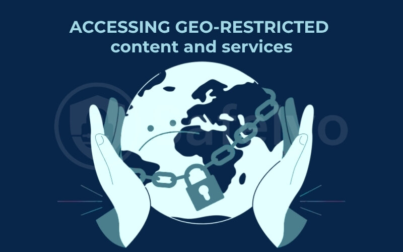 Using a VPN on Android helps you access geo-restricted content and services