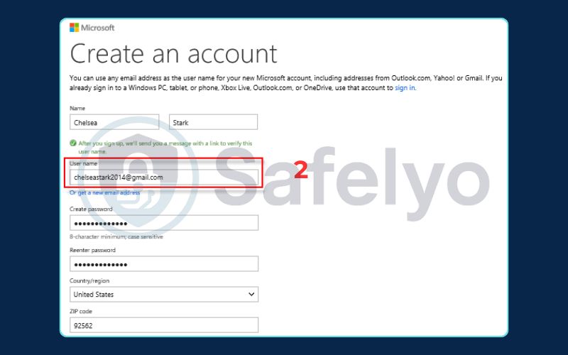 Using Gmail, Yahoo, or another email provider (2)