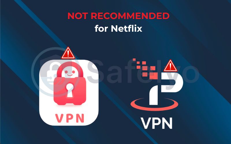 VPNs are not recommended for Netflix VPNs are not recommended for Netflix