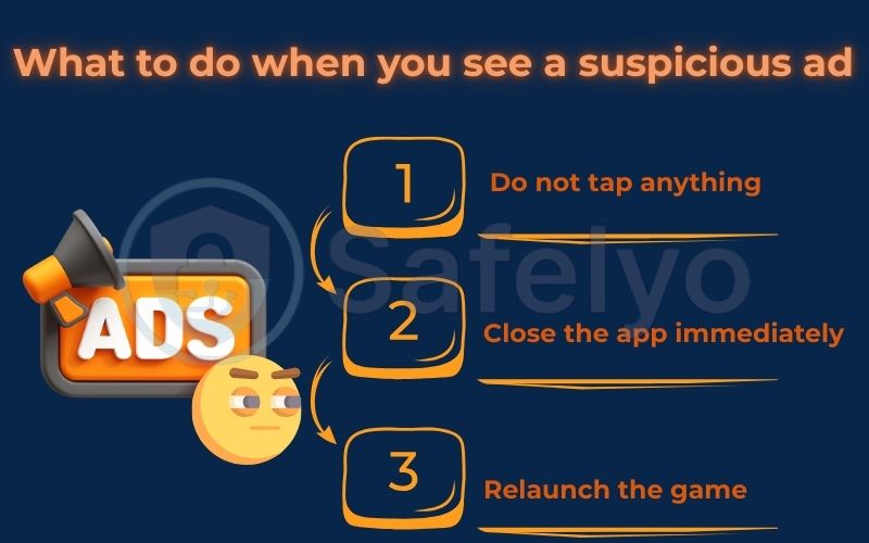 What to do when you see a suspicious ad