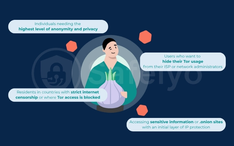 When should you use Onion over VPN?